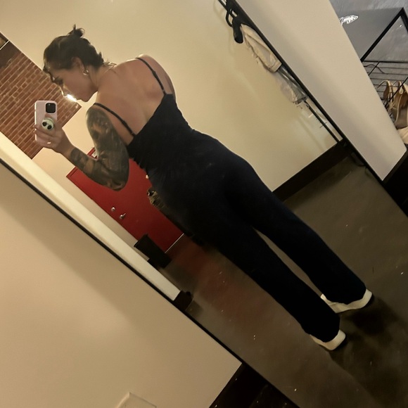 Navy Blue Market & Spruce Jumpsuit - Picture 4 of 5